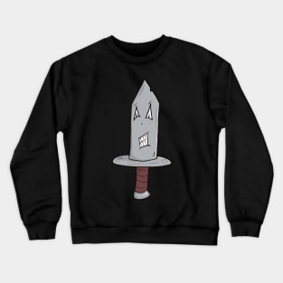 Knife Cartoon Style “Knifey MC Kniferson” Crewneck Sweatshirt